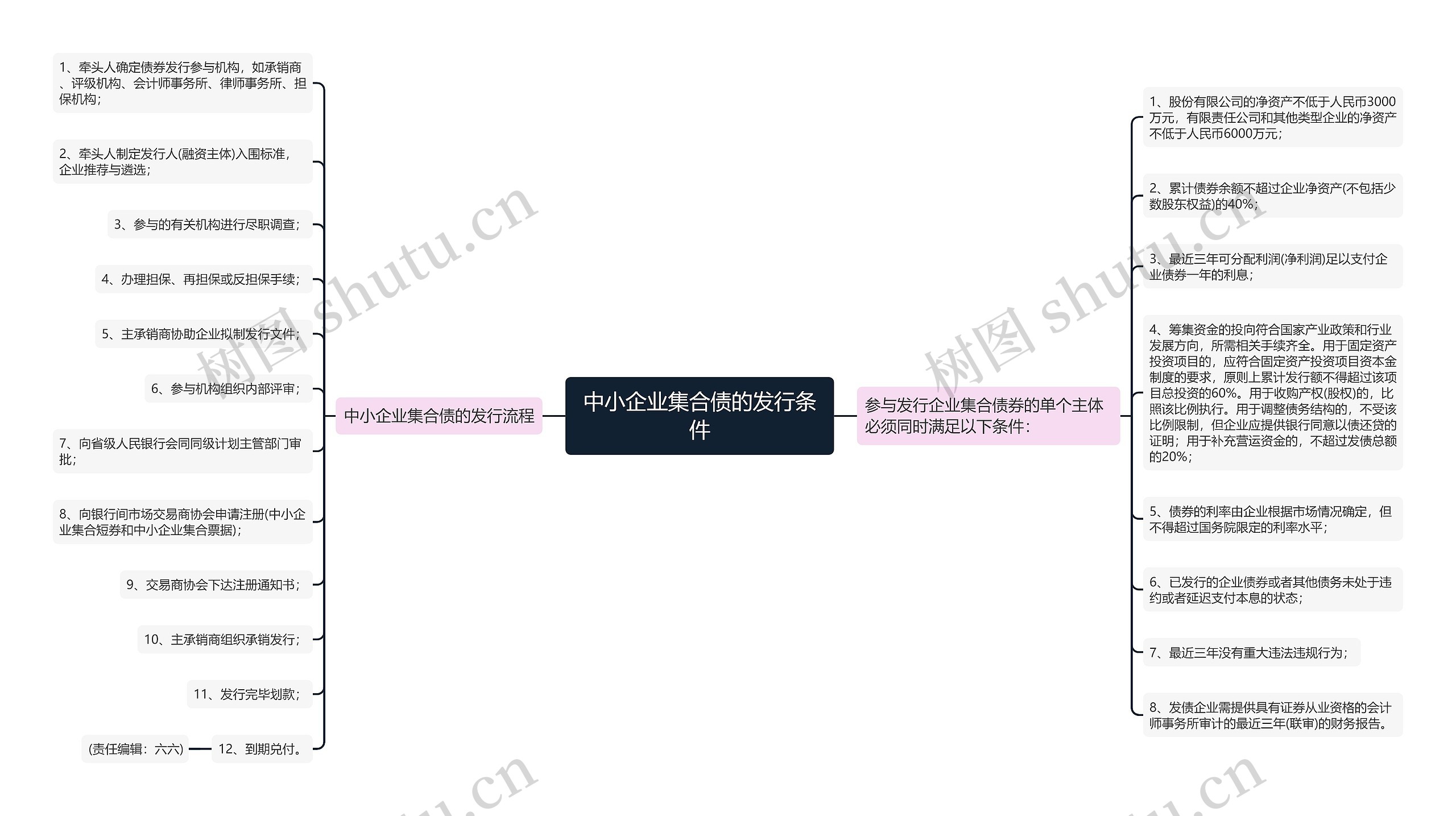 中小企业集合债的发行条件