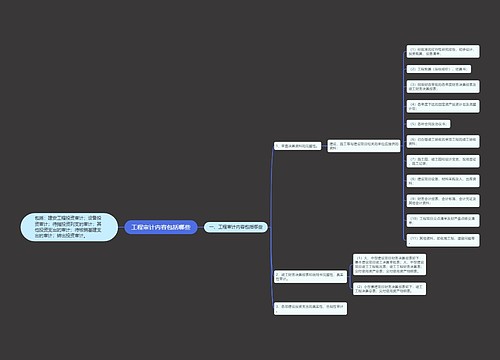 工程审计内容包括哪些