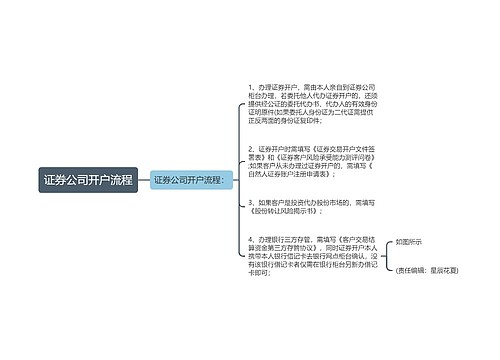 证券公司开户流程