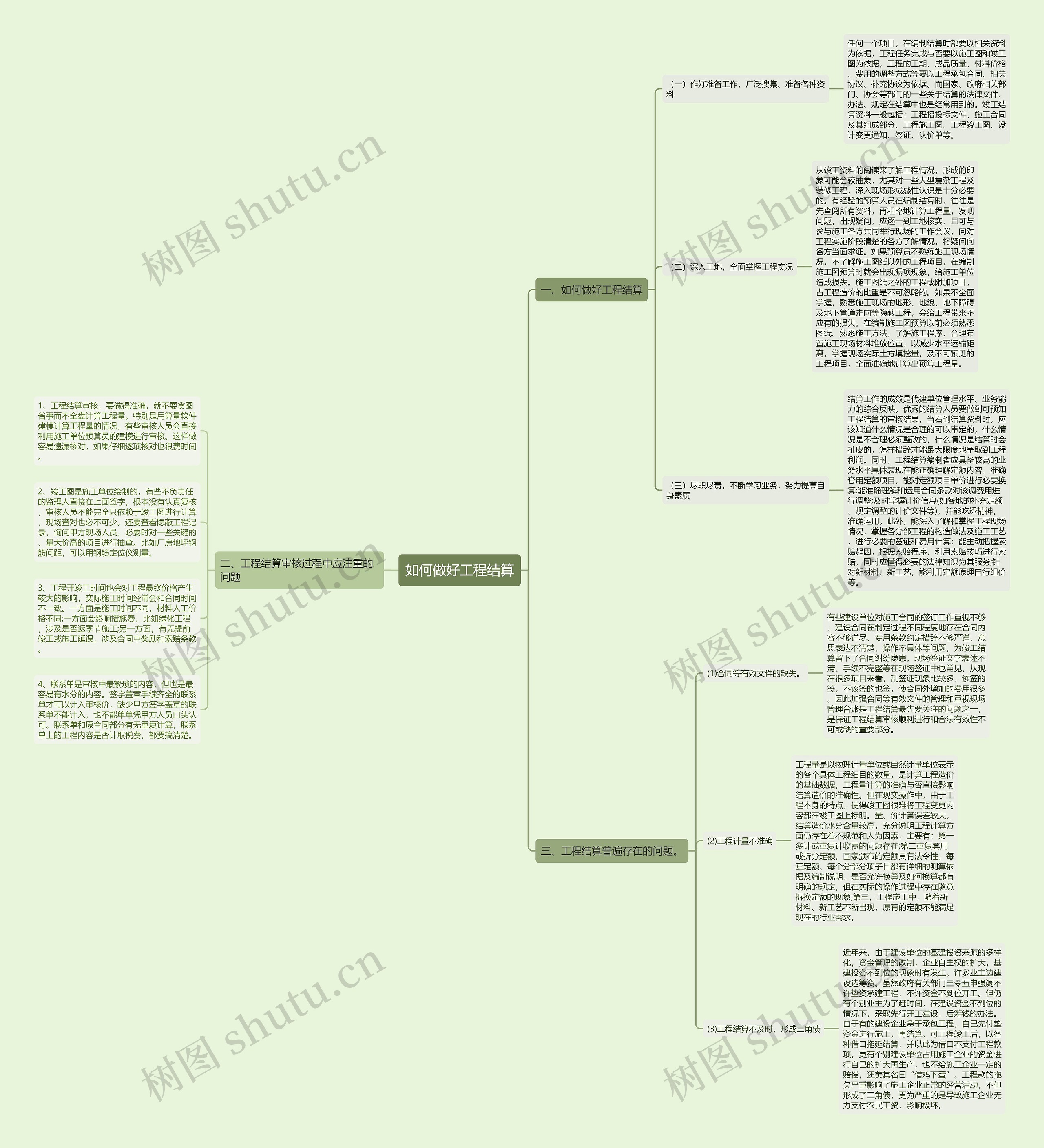 如何做好工程结算 如何做好工程结算