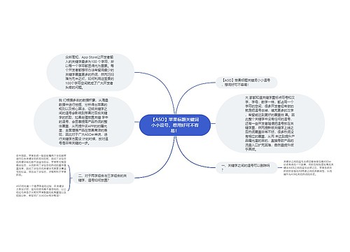 【ASO】苹果标题关键词小小逗号，想用好可不容易！