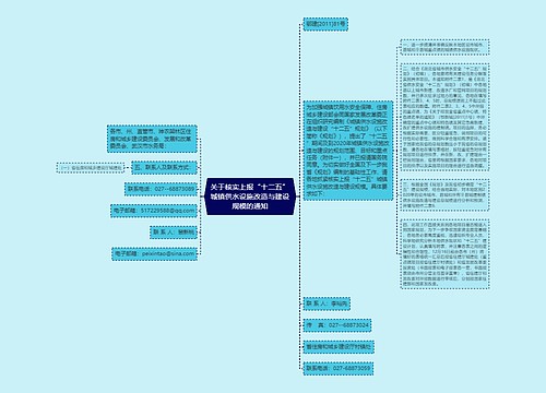 关于核实上报“十二五”城镇供水设施改造与建设规模的通知