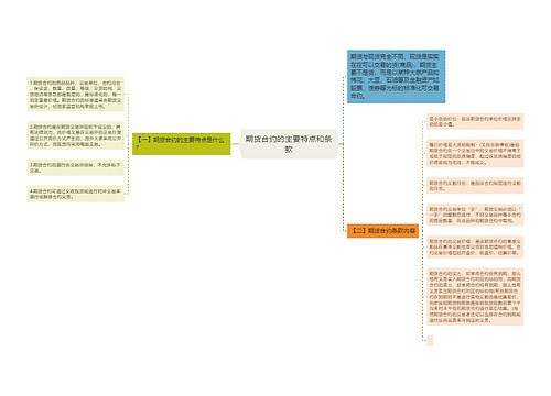 期货合约的主要特点和条款