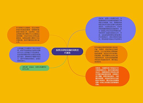 股票注册制实施时间将另行通告