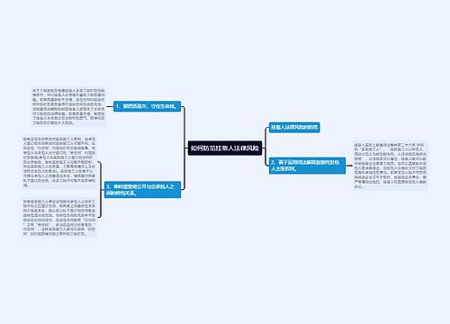 如何防范挂靠人法律风险