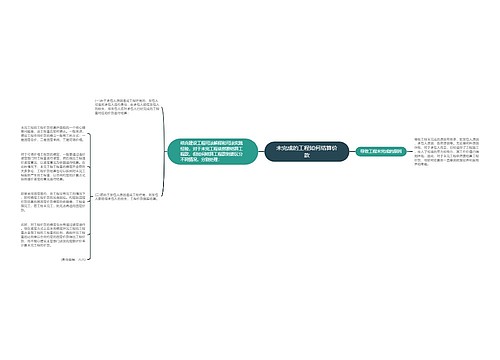未完成的工程如何结算价款