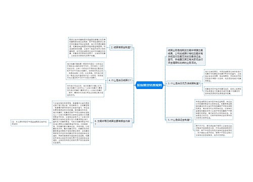 股指期货结算规则