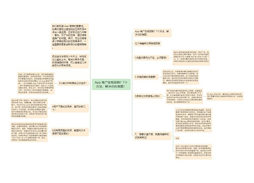 App 推广在瓶颈期？7个方法，解决你的难题！