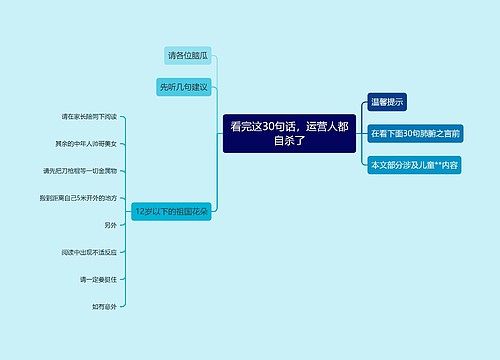 看完这30句话，运营人都自杀了