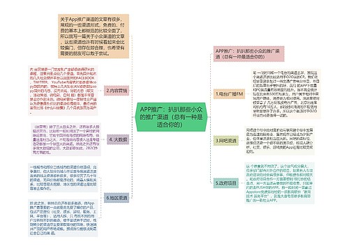 APP推广：扒扒那些小众的推广渠道（总有一种是适合你的）