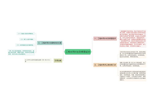 工程合同纠纷到哪里起诉