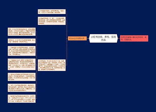 小红书注册，养号，引流方法