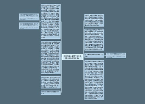 浅析我国土建结构安全设置水准的调整与设计