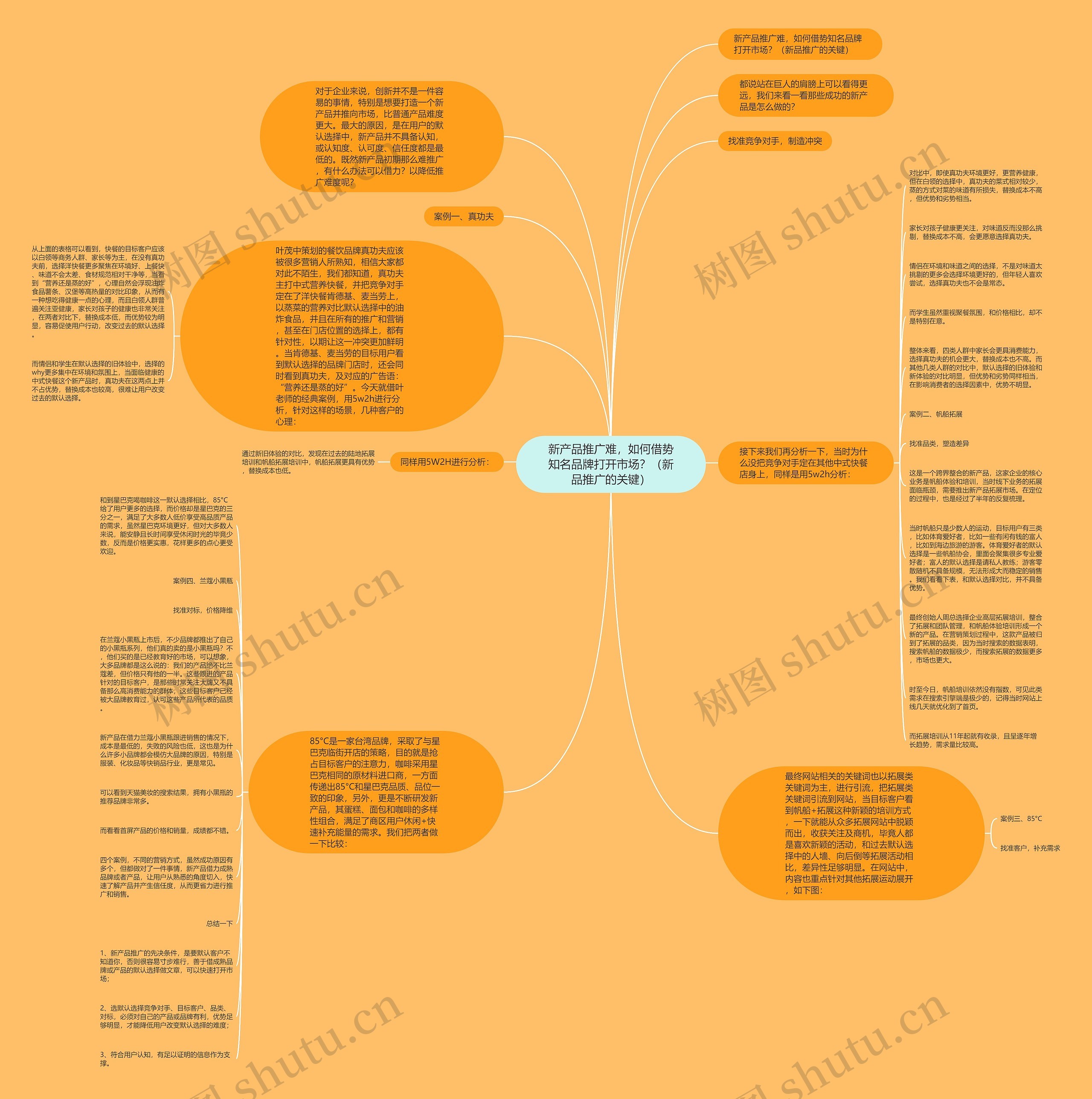 新产品推广难，如何借势知名品牌打开市场？（新品推广的关键）思维导图