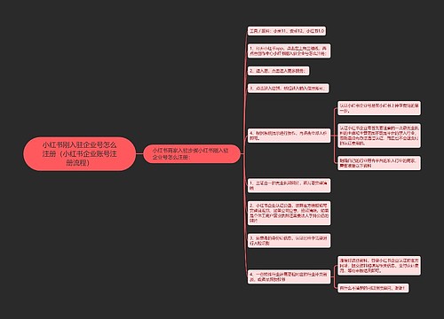 小红书刚入驻企业号怎么注册（小红书企业账号注册流程）