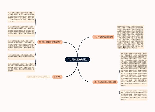 什么是商业贿赂行为