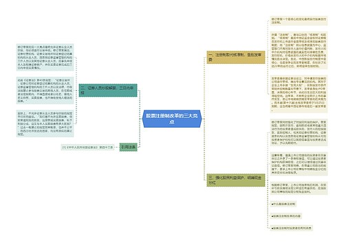 股票注册制改革的三大亮点