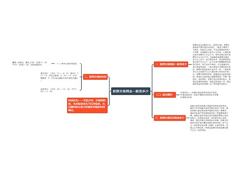 股票交易佣金一般是多少