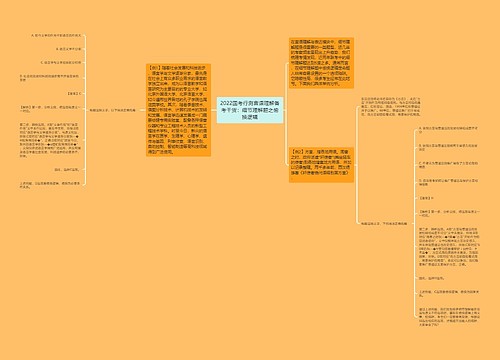 2022国考行测言语理解备考干货：细节理解题之偷换逻辑