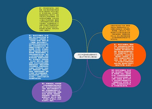  2023年国考面试备考技巧：面试不同阶段心理突破