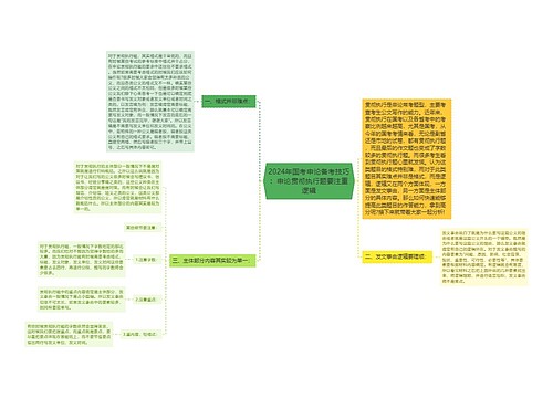 2024年国考申论备考技巧：申论贯彻执行题要注重逻辑