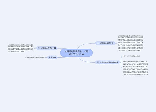 试用期的期限规定，试用期的工资怎么算