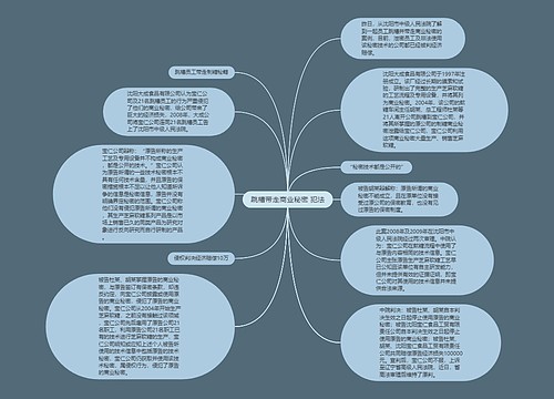 跳槽带走商业秘密 犯法