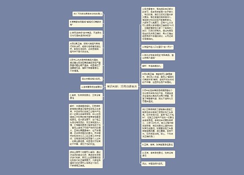 常识判断：巧用归谬良方