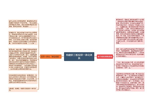 构建新三板投研一体化体系