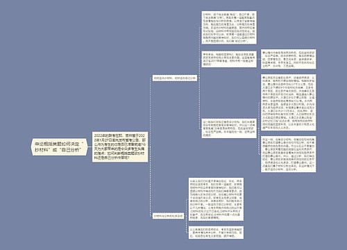 申论概括类题如何决定“抄材料”或“自己分析”