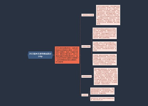 2022国考无领导面试高分小tip