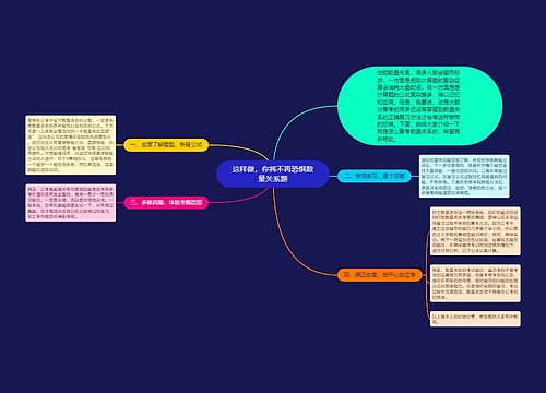 这样做，你将不再恐惧数量关系题