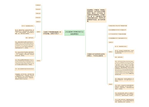 2022国考行测常识技巧之经验推理法