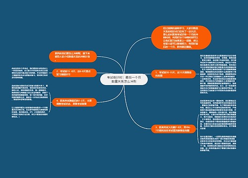 考试倒计时：最后一个月数量关系怎么冲刺