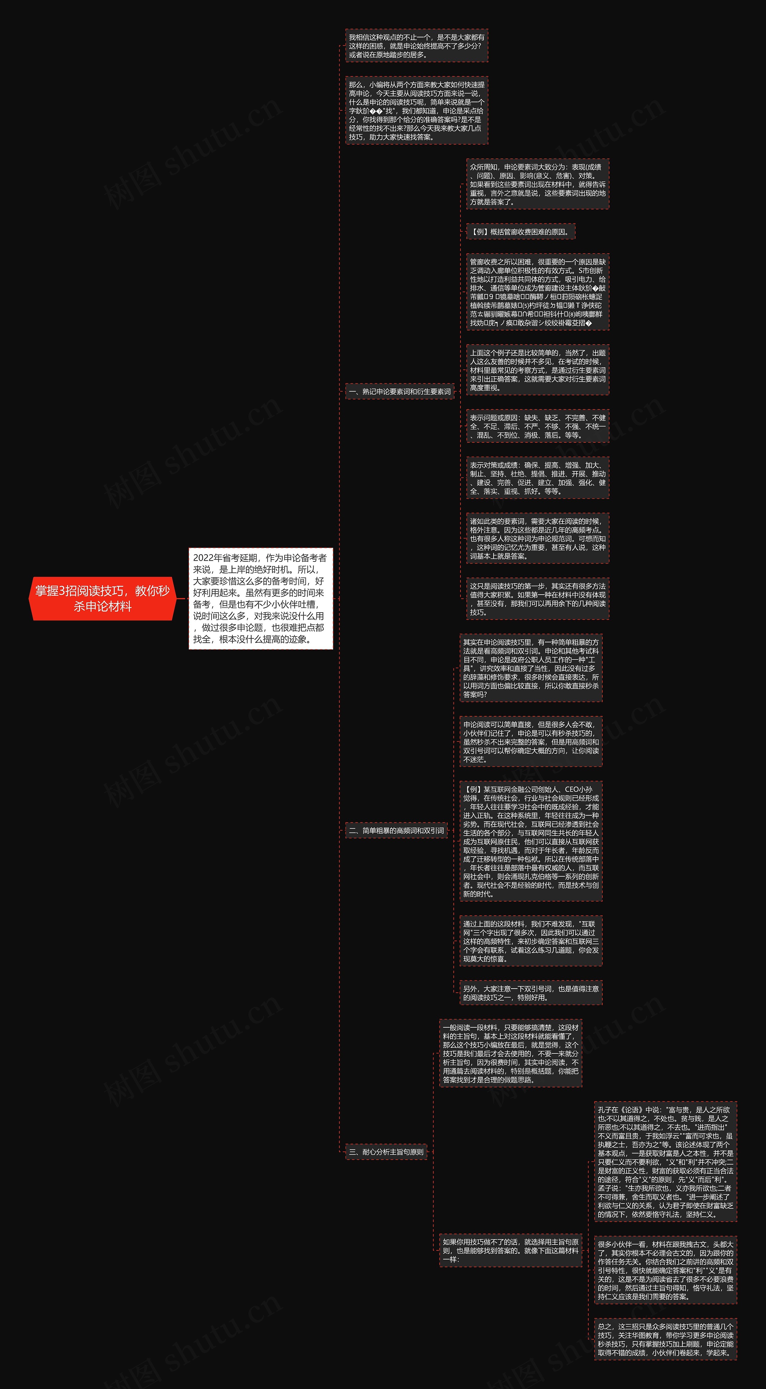 掌握3招阅读技巧，教你秒杀申论材料