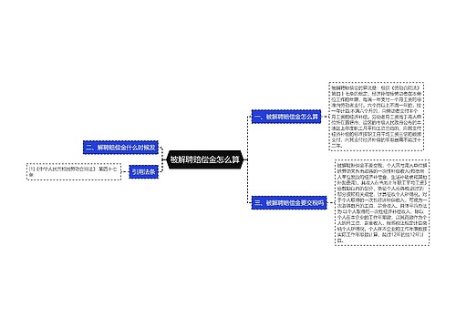 被解聘赔偿金怎么算