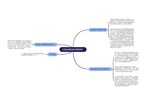 公司必须发放年终奖吗？