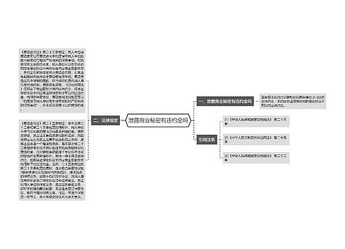 泄露商业秘密有违约金吗