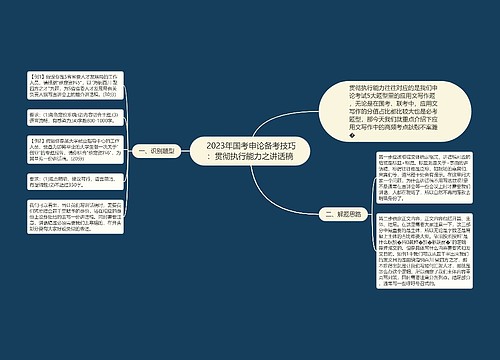  2023年国考申论备考技巧：贯彻执行能力之讲话稿