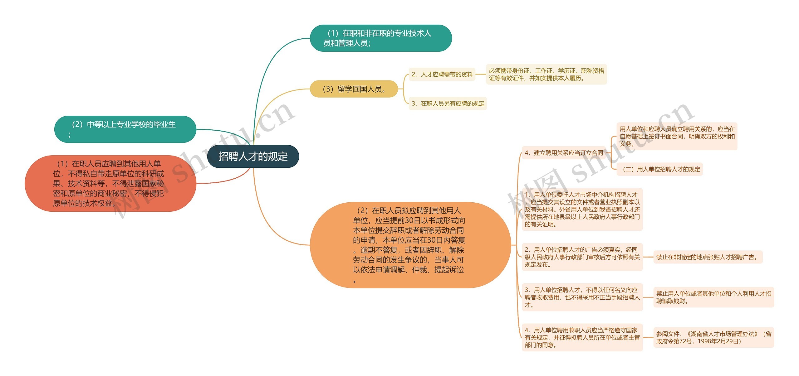 招聘人才的规定