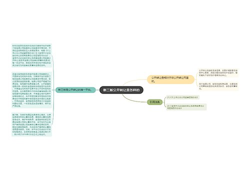 新三板公开转让是怎样的