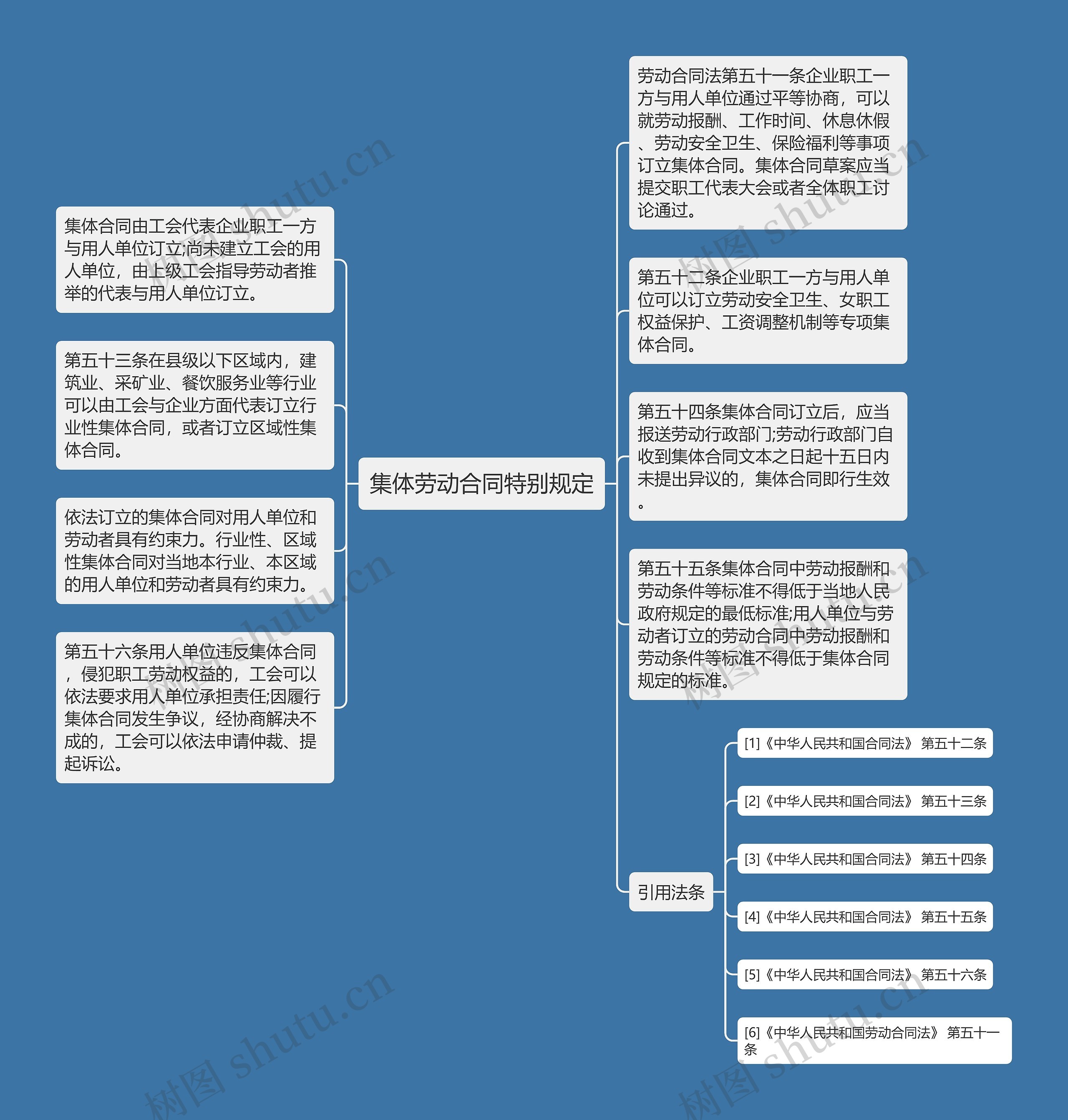 集体劳动合同特别规定