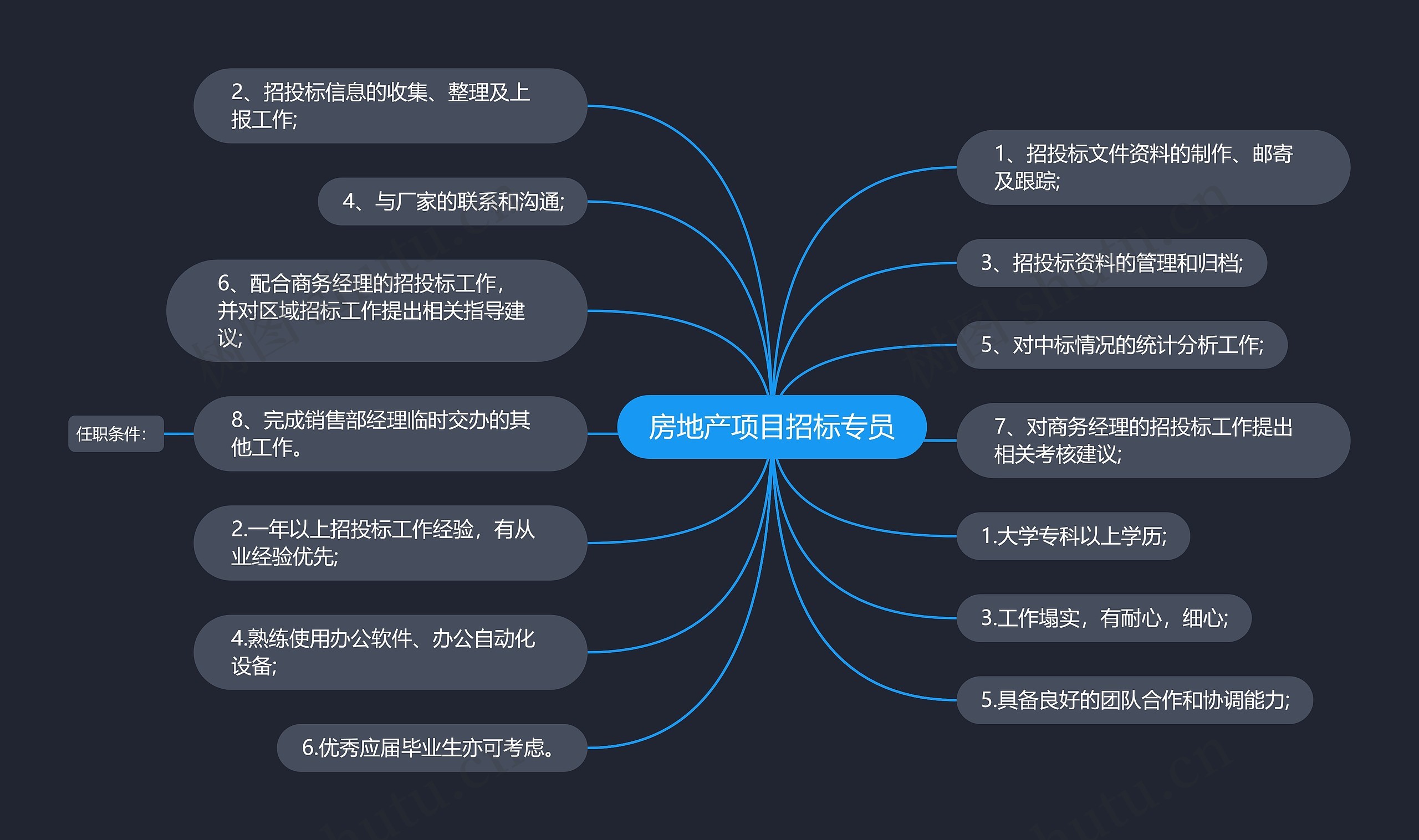 房地产项目招标专员