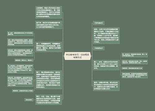 申论备考技巧：归纳概括考察形式