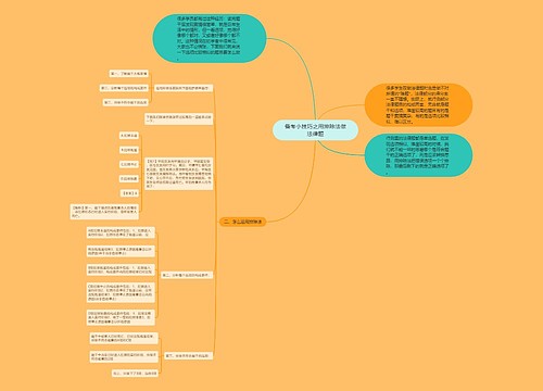 备考小技巧之用排除法做法律题