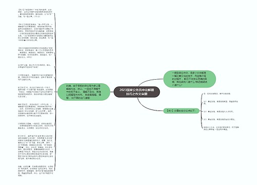 2023国家公务员申论解题技巧之作文审题