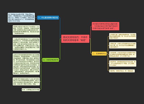 面试无领导技巧：不得不知的无领导备考“秘密”