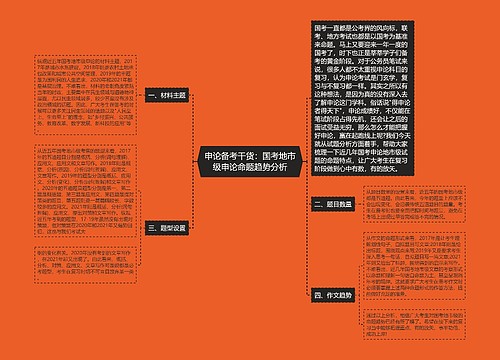 申论备考干货：国考地市级申论命题趋势分析