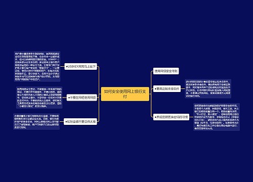 如何安全使用网上银行支付