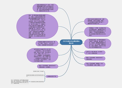 2022年国考申论概括题审题必知